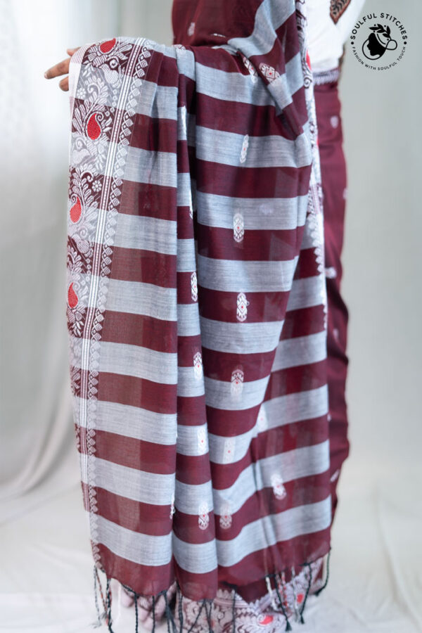 Bhromor - Maroon - Image 4