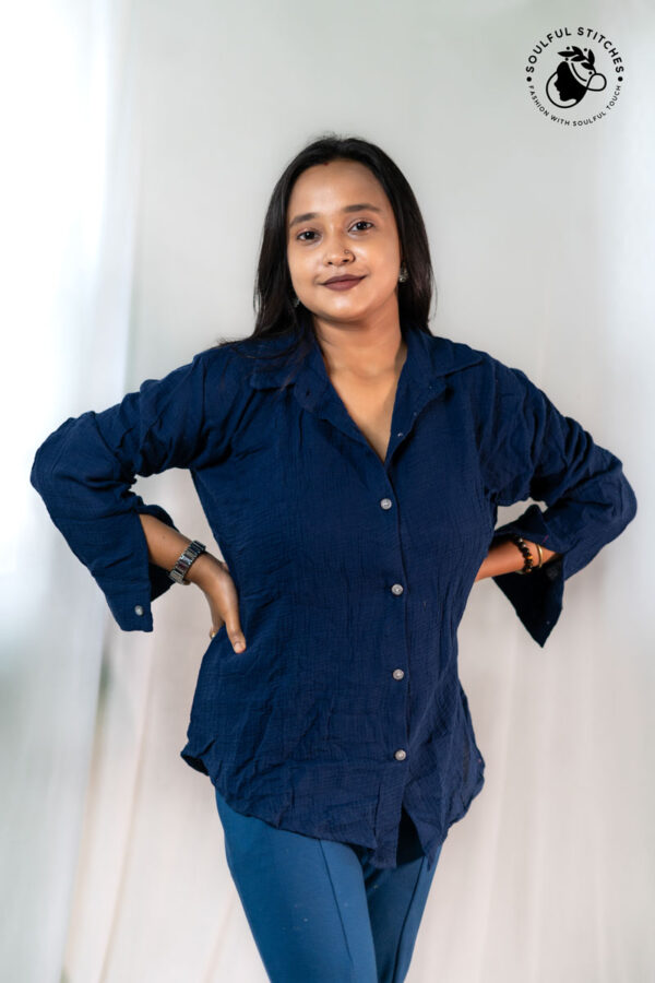 Plain Shirt - Blue